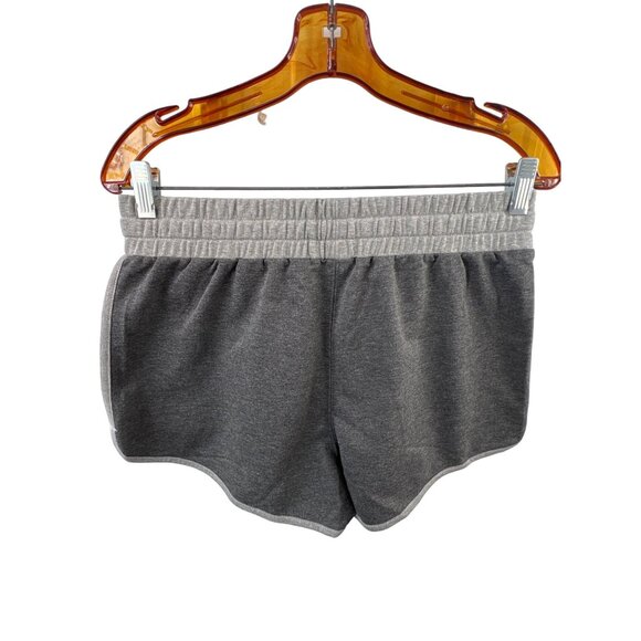 Phoenix Suns Sweat Shorts Medium Athletic Gray Elastic Drawstring Pull-On Logo E - Picture 2 of 3